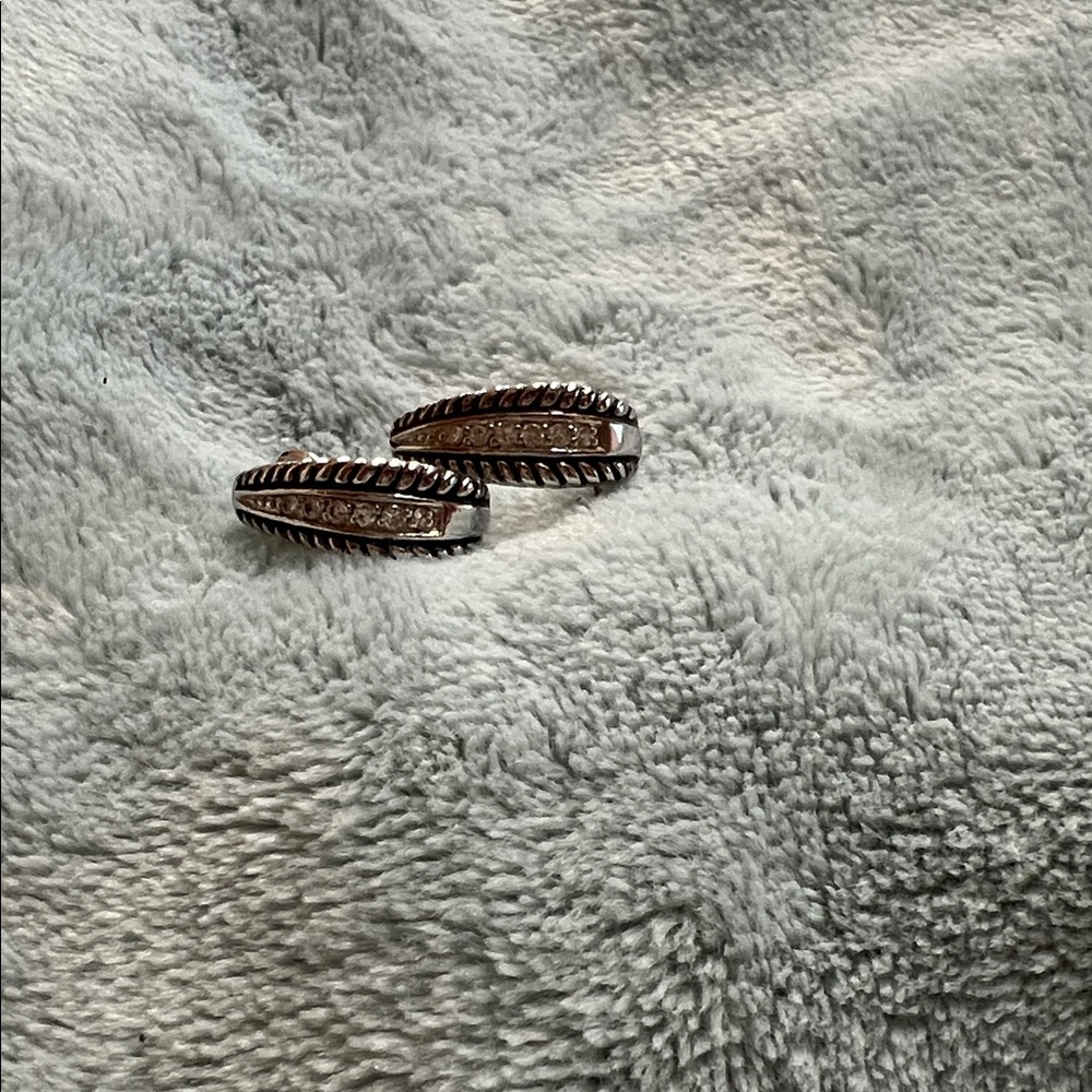 Elegant Silver Women's Earrings